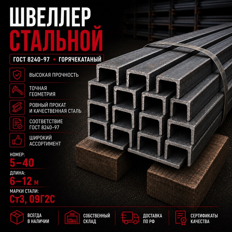Швеллер №12П